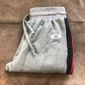 Fly Society Racing Stripe Tuxedo Stripe Joggers Men's